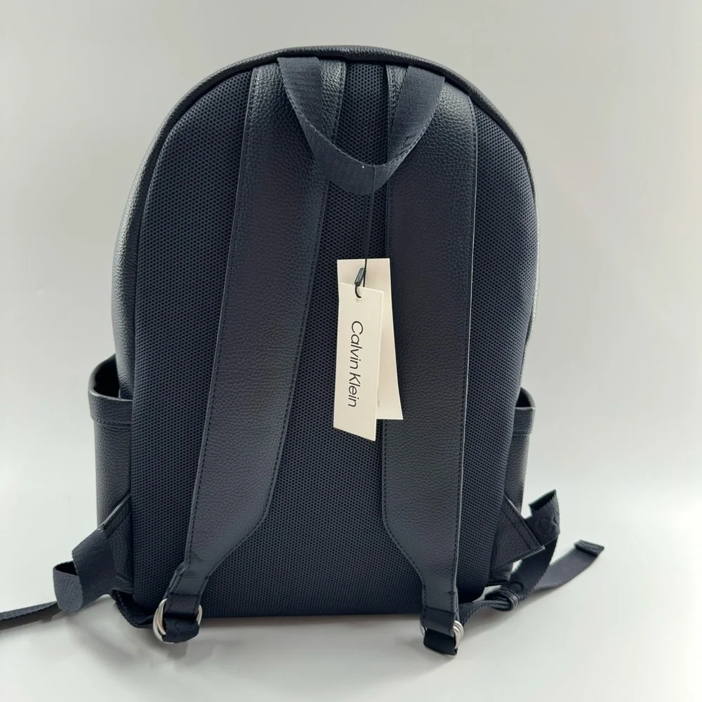 Calvin Klein Navy Blue Backpack – Minimalist Design - Picture 3 of 5